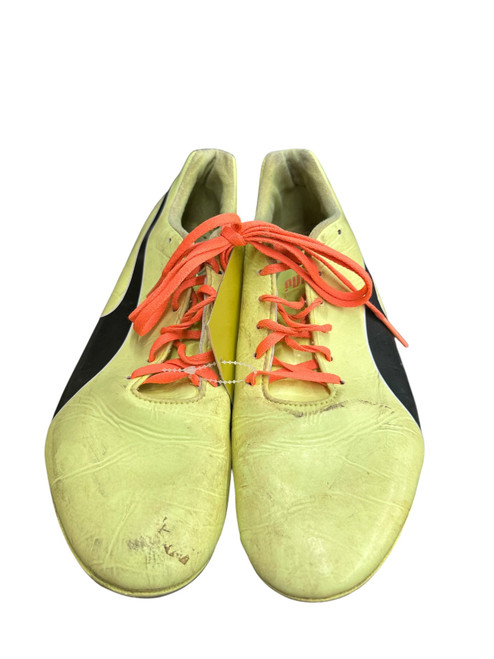 Vist Large View of Product Image Which is Used Puma Track & Field Cleats Adult Yellow Senior 10