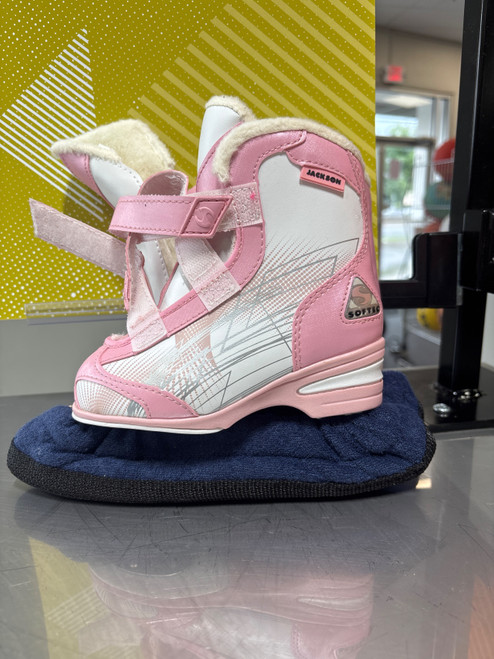 Vist Large View of Product Image Which is Used Jackson SOFTTECH Boys Figure Skate Pink Youth 10.0