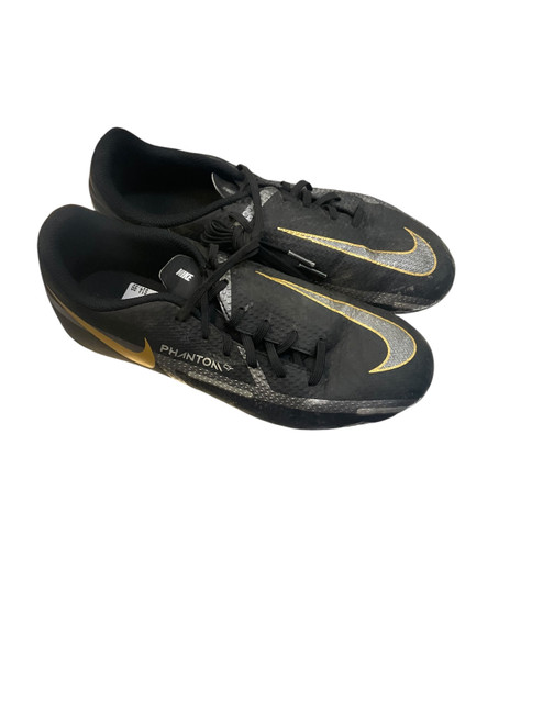 Vist Large View of Product Image Which is Used Nike Soccer Cleats Black Youth 06.0