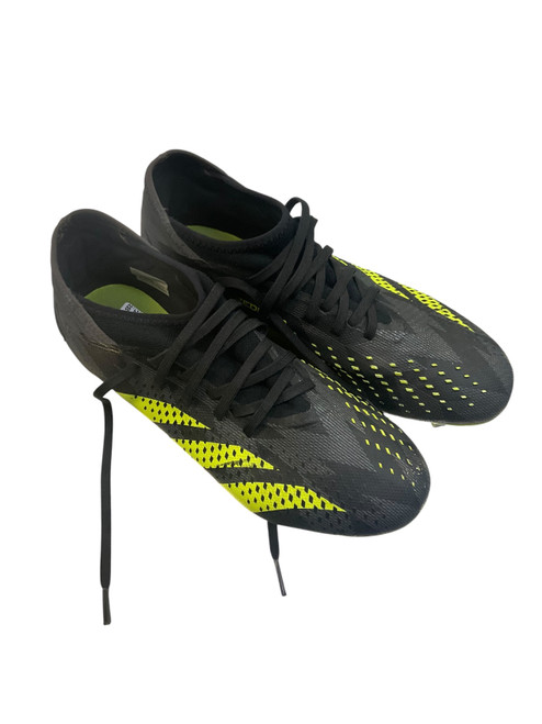 Vist Large View of Product Image Which is Used Adidas Soccer Cleats Black Senior 8