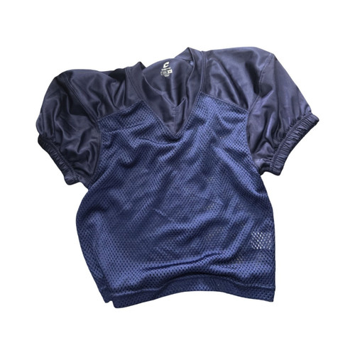 Vist Large View of Product Image Which is Used Champro YOUTH PRACTICE JERSEY MD FB Top Youth Navy Blue MD