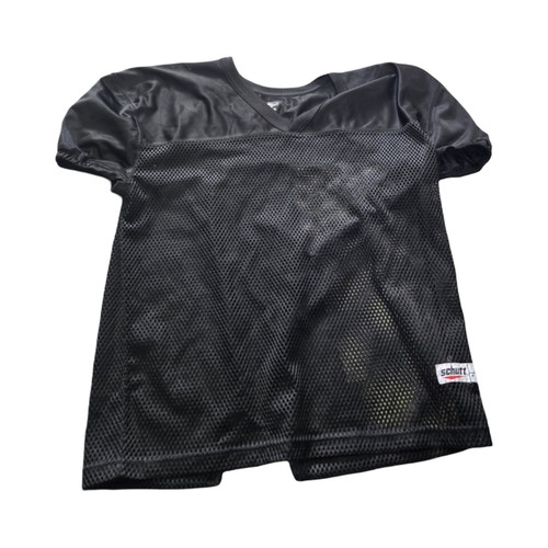 Vist Large View of Product Image Which is Used Schutt ADULT PRACTICE JERSEY SM FB Top Adult Black SM