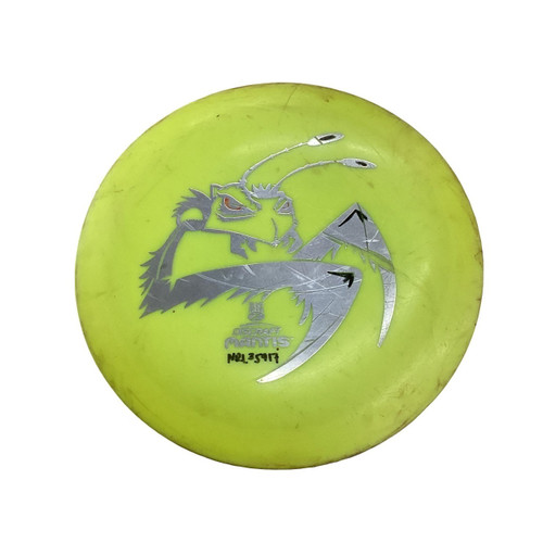 Vist Large View of Product Image Which is Used Discraft BIG Z MANTIS Disc Golf Driver Yellow