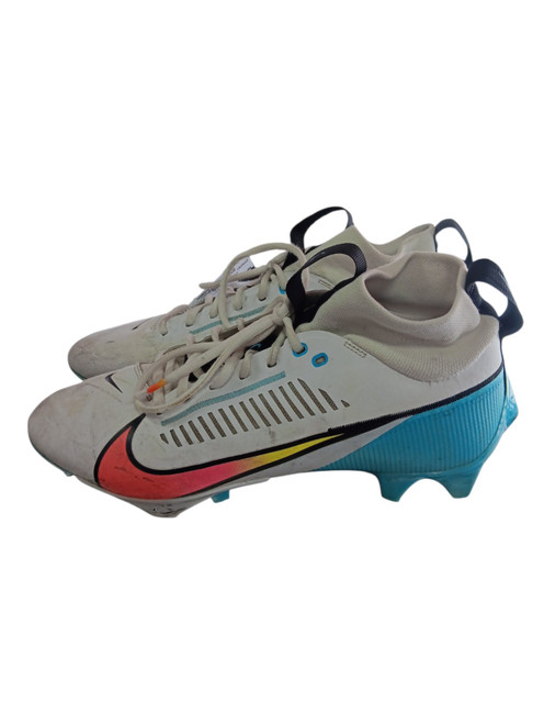 Vist Large View of Product Image Which is Used Nike Adult FB Cleats White Senior 10.5