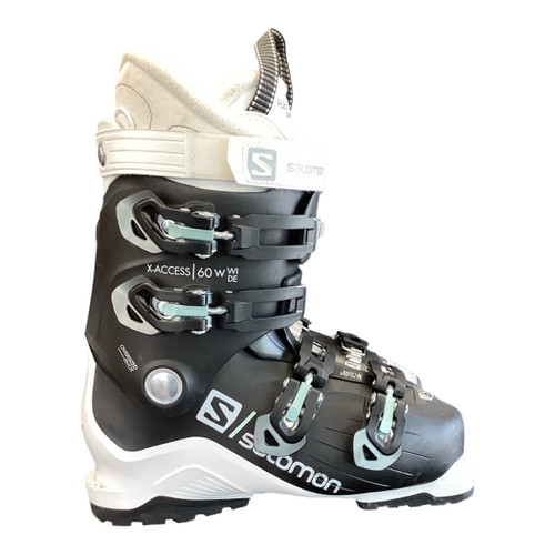 Vist Large View of Product Image Which is Used Salomon X-ACCESS-60 Womens DH Ski Boot Black 265 MP - M08.5 - W09.5