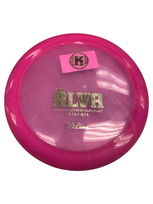 Vist Large View of Product Image Which is Used K1 LINE Disc Golf Driver Pink