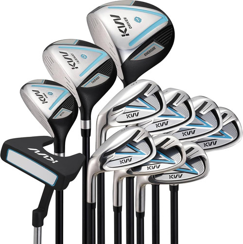 Vist Large View of Product Image Which is New KVV WOMENS COMPLETE GOLF SET Womens Complete Set RH 11 Piece