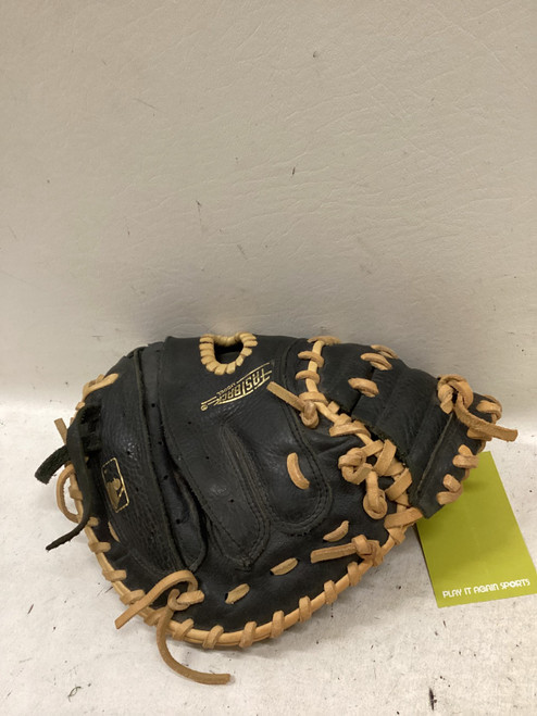 Vist Large View of Product Image Which is Used Rawlings H315CMBC BB/SB Catchers LH Throw Black 31 1/2"