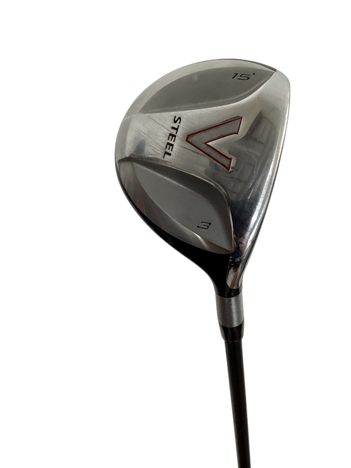Vist Large View of Product Image Which is Used Taylormade STEEL V Mens Fairway Wood RH 3 Wood