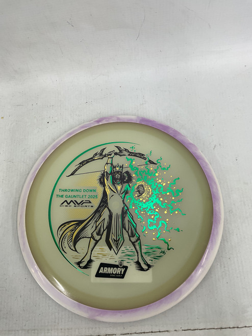 Vist Large View of Product Image Which is Used MVP ARMORY TDG 2025 Disc Golf Driver Green