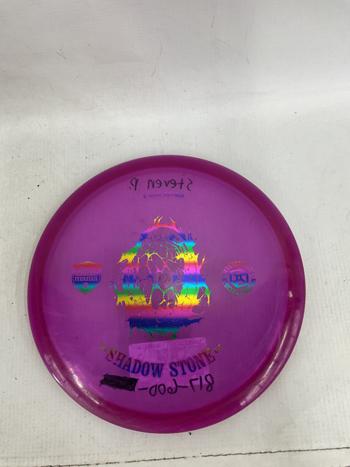 Vist Large View of Product Image Which is Used Discmania SHADOW STONE Disc Golf Driver Purple
