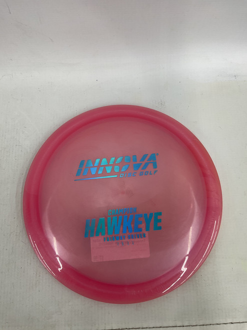 Vist Large View of Product Image Which is Used Innova CHAMPION HAWKEYE Disc Golf Driver Pink