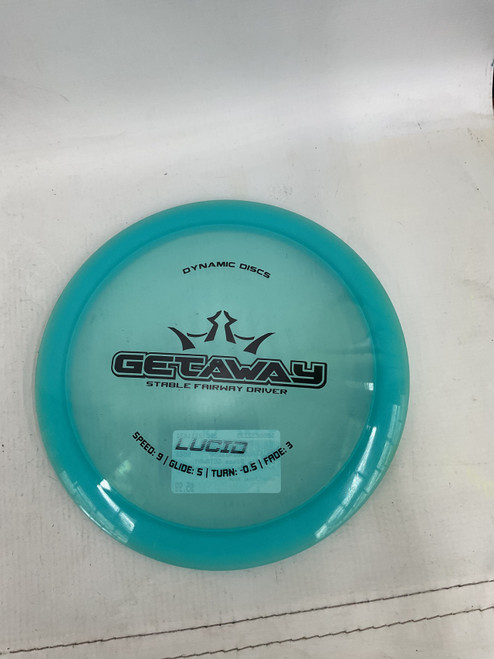 Vist Large View of Product Image Which is Used Dynamic Discs GETAWAY Disc Golf Driver Royal Blue