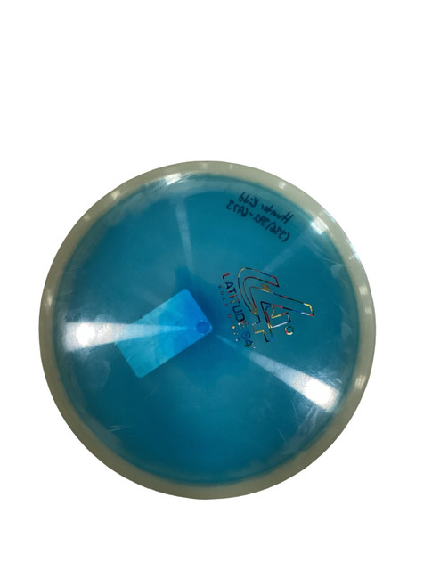 Vist Large View of Product Image Which is Used Latitude 64 CLAYMORE Disc Golf Mid Range Navy Blue