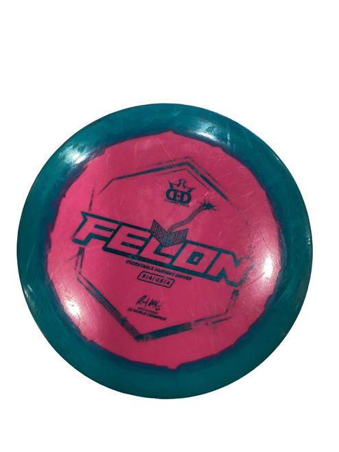 Vist Large View of Product Image Which is Used Dynamic Discs FELON SOCKIBOMB Disc Golf Driver Green