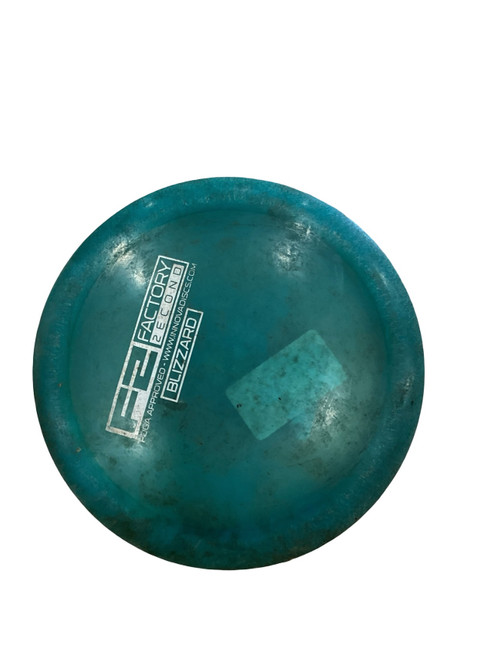 Vist Large View of Product Image Which is Used Innova F2 BLIZZARD Disc Golf Driver Royal Blue