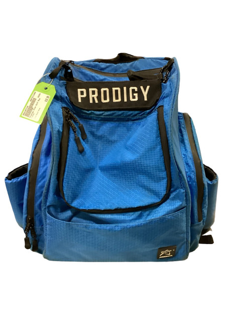 Vist Large View of Product Image Which is Used Prodigy Disc Golf Bag Royal Blue