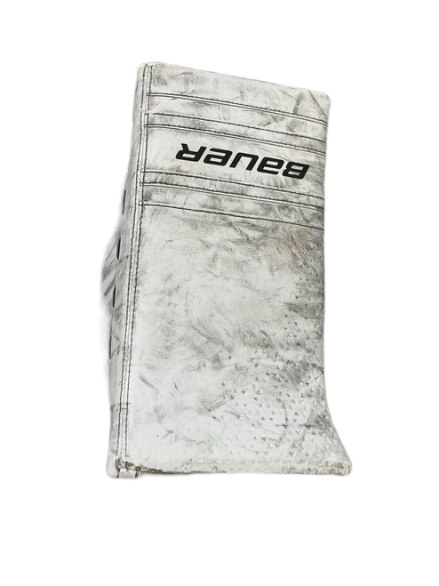 Vist Large View of Product Image Which is Used Bauer GSX Inter Goalie Blocker White