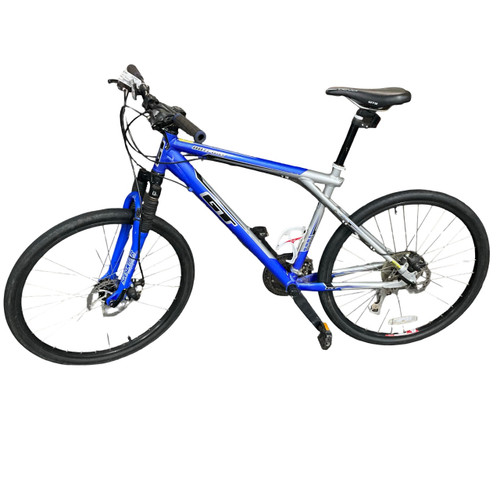 Vist Large View of Product Image Which is Used GT OUTPOST Cruiser Bike Boys Royal Blue 26"