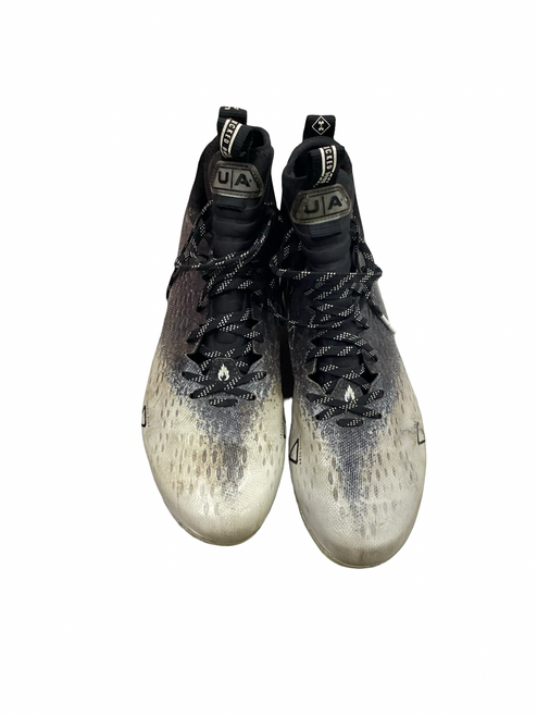 Vist Large View of Product Image Which is Used Under Armour SPOTLIGHT Adult FB Cleats Black Senior 13