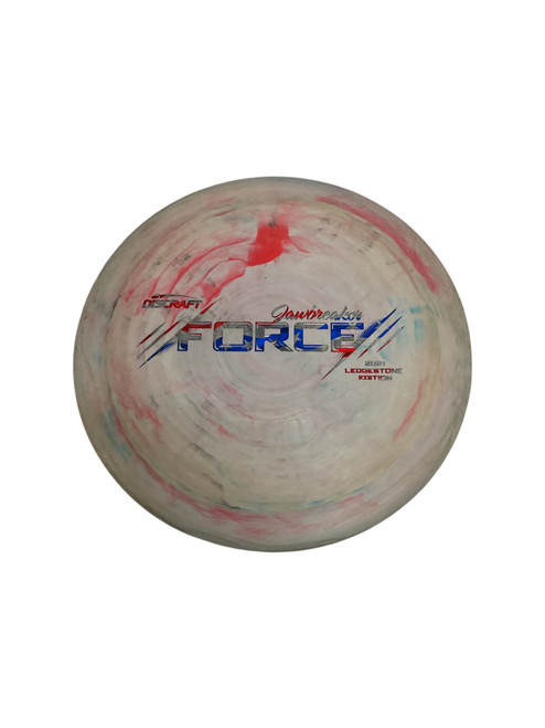 Vist Large View of Product Image Which is Used Discraft FORCE LEDGESTONE EDITION 2021 Disc Golf Driver White