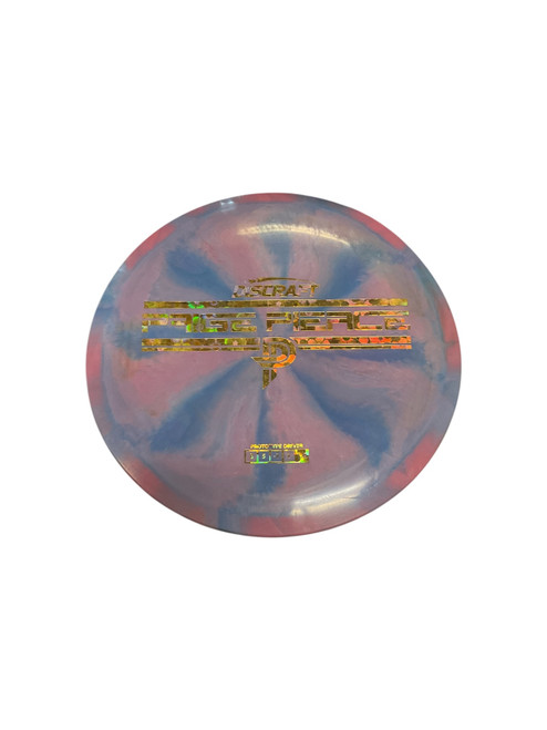 Vist Large View of Product Image Which is Used Discraft PAIGE PIERCE Disc Golf Driver Royal Blue