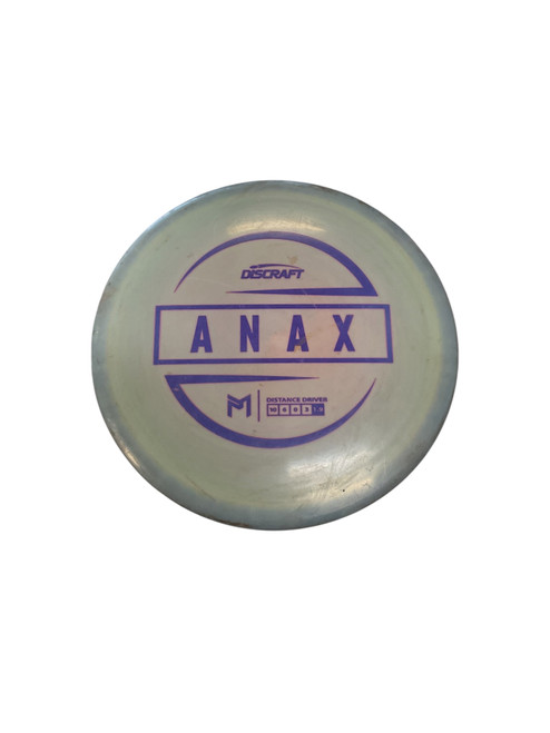 Vist Large View of Product Image Which is Used Discraft ANAX Disc Golf Driver Grey