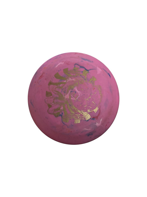 Vist Large View of Product Image Which is Used Discraft RAPTOR JAWBREAKER Disc Golf Driver Pink