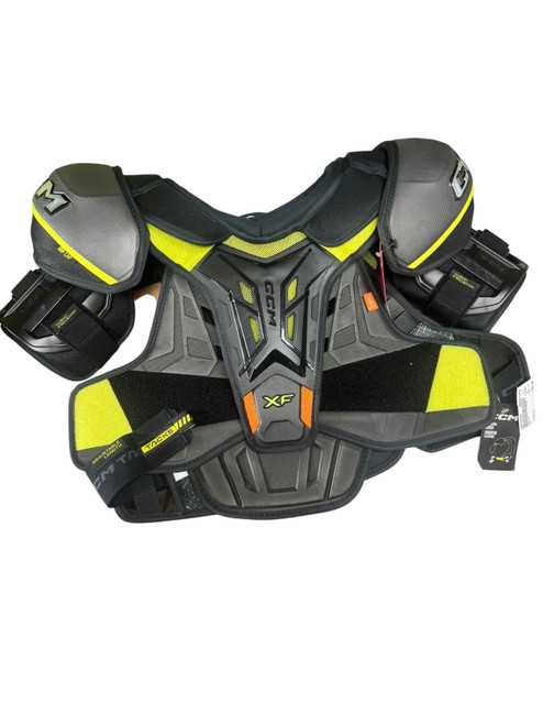 Vist Large View of Product Image Which is Used CCM XF Senior Shoulder Pads LG