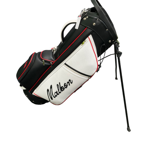Vist Large View of Product Image Which is Used MALBON GOLF STAND BAG Mens Stand Bag Black