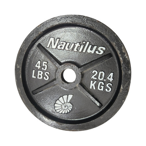 Vist Large View of Product Image Which is Used Olympic Plate (Each) 45 lb