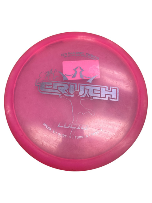 Vist Large View of Product Image Which is Used Dynamic Discs TRUTH Disc Golf Mid Range Pink