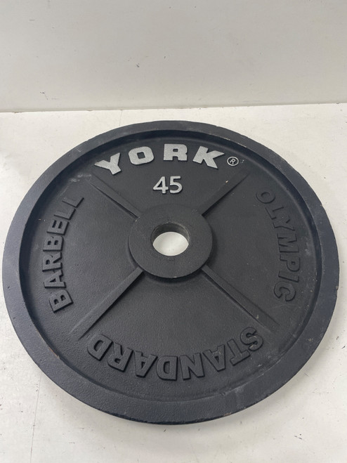 Vist Large View of Product Image Which is Used York OLYMPIC PLATE Olympic Plate (Each) 45 lb