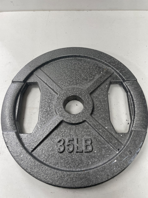 Vist Large View of Product Image Which is Used OLYMPIC PLATE Olympic Plate (Each) Grey 35 lb