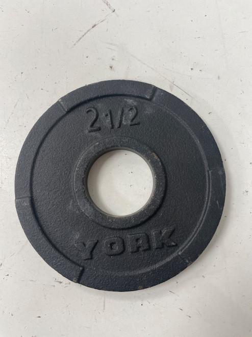 Vist Large View of Product Image Which is Used York OLYMPIC PLATE Olympic Plate (Each) Black 2.5 lb