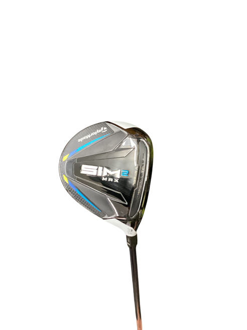 Vist Large View of Product Image Which is Used Taylormade SIM 2 MAX Mens Fairway Wood RH 3 Wood