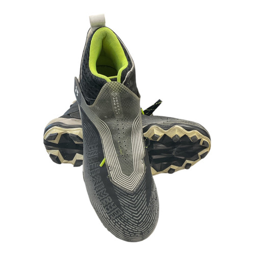 Vist Large View of Product Image Which is Used Under Armour Adult FB Cleats Black Senior 9.5