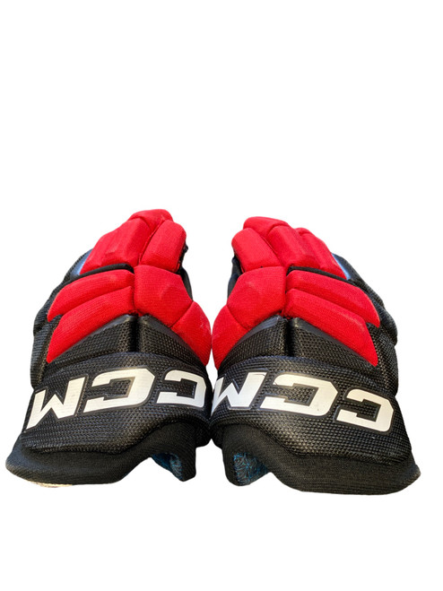 Vist Large View of Product Image Which is Used CCM FT880 Youth Gloves Black 10"