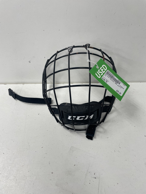 Vist Large View of Product Image Which is Used CCM Hockey Wire Mask Black MD