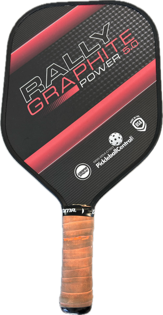 Vist Large View of Product Image Which is Used RALLY GRAPHITE POWER Pickleball Racquet Black