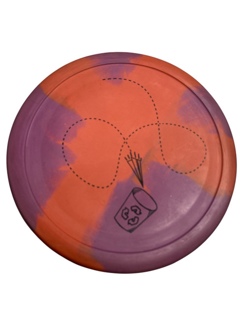 Vist Large View of Product Image Which is Used Disc Golf Mid Range Orange