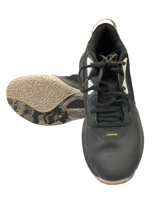Vist Large View of Product Image Which is Used Under Armour Basketball Shoes M Black Youth 06.5