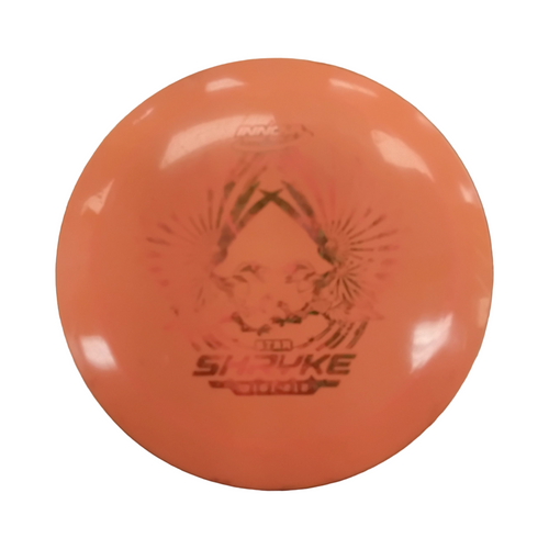 Vist Large View of Product Image Which is Used Innova STAR SHRYKE Disc Golf Driver Orange 174g