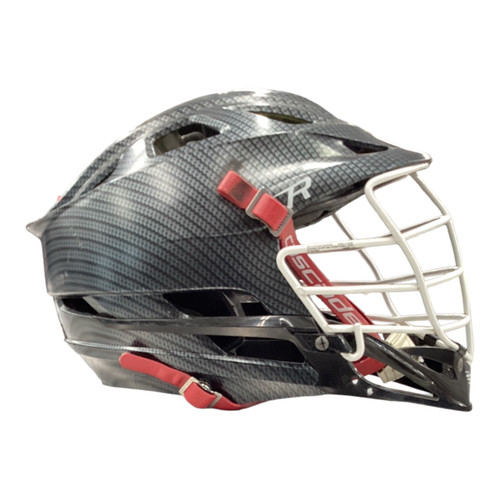 Vist Large View of Product Image Which is Used Cascade R Lacrosse Helmet Graphite Fits all