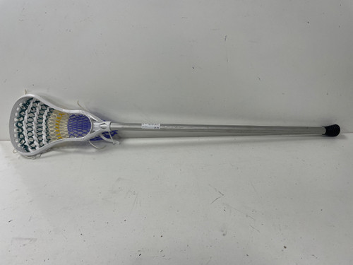 Vist Large View of Product Image Which is Used Gait ICON STRUNG HEAD Mens Lacrosse Head White