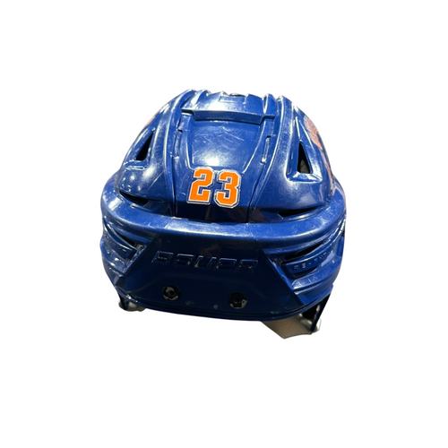 Vist Large View of Product Image Which is Used Bauer RE-AKT 155 Hockey Helmet Only Royal Blue MD