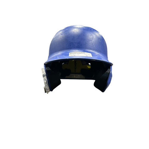 Vist Large View of Product Image Which is Used Rawlings IMPAX Batting Helmet No Mask Royal Blue One Size
