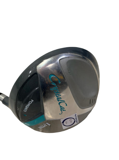 Vist Large View of Product Image Which is Used Lynx CRYSTAL CAT FORGED 1 Womens Golf Driver RH HT 43.75"