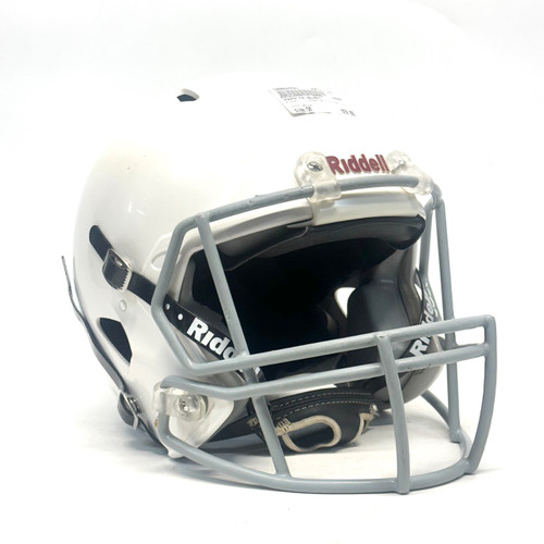 Vist Large View of Product Image Which is Used Riddell 2017 VICTOR YOUTH FB Helmet White SM