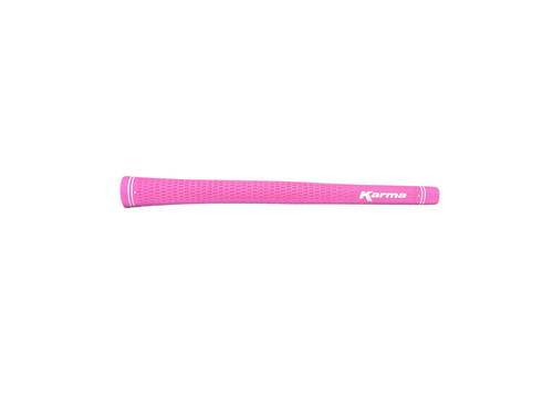 Vist Large View of Product Image Which is Used KARMA UNDER SIZE GOLF GRIP Golf Accessory Pink